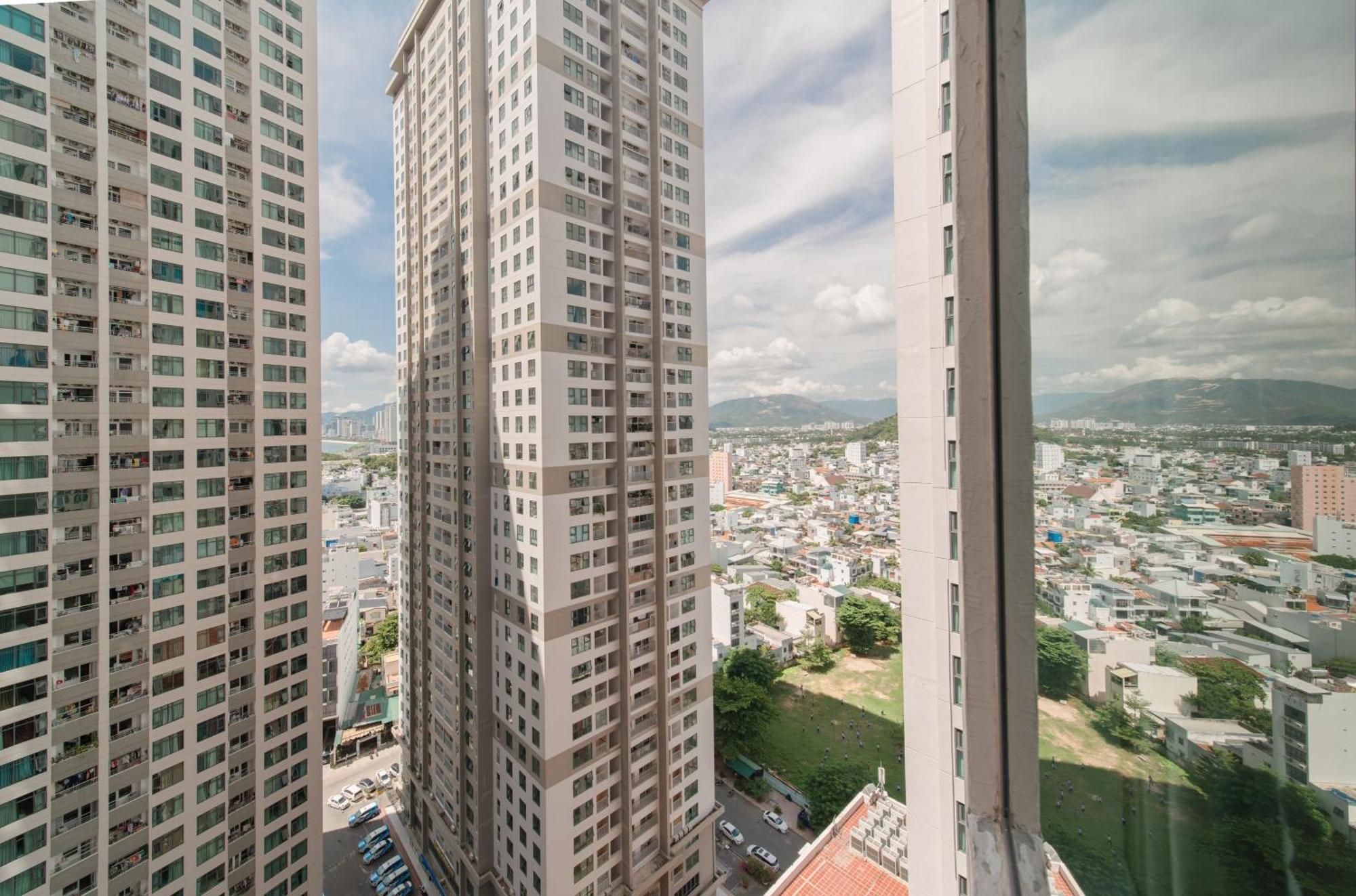 Can Ho Mt Vien Trieu Oceanus Apartment - Thai Ha Nha Trang Exteriör bild