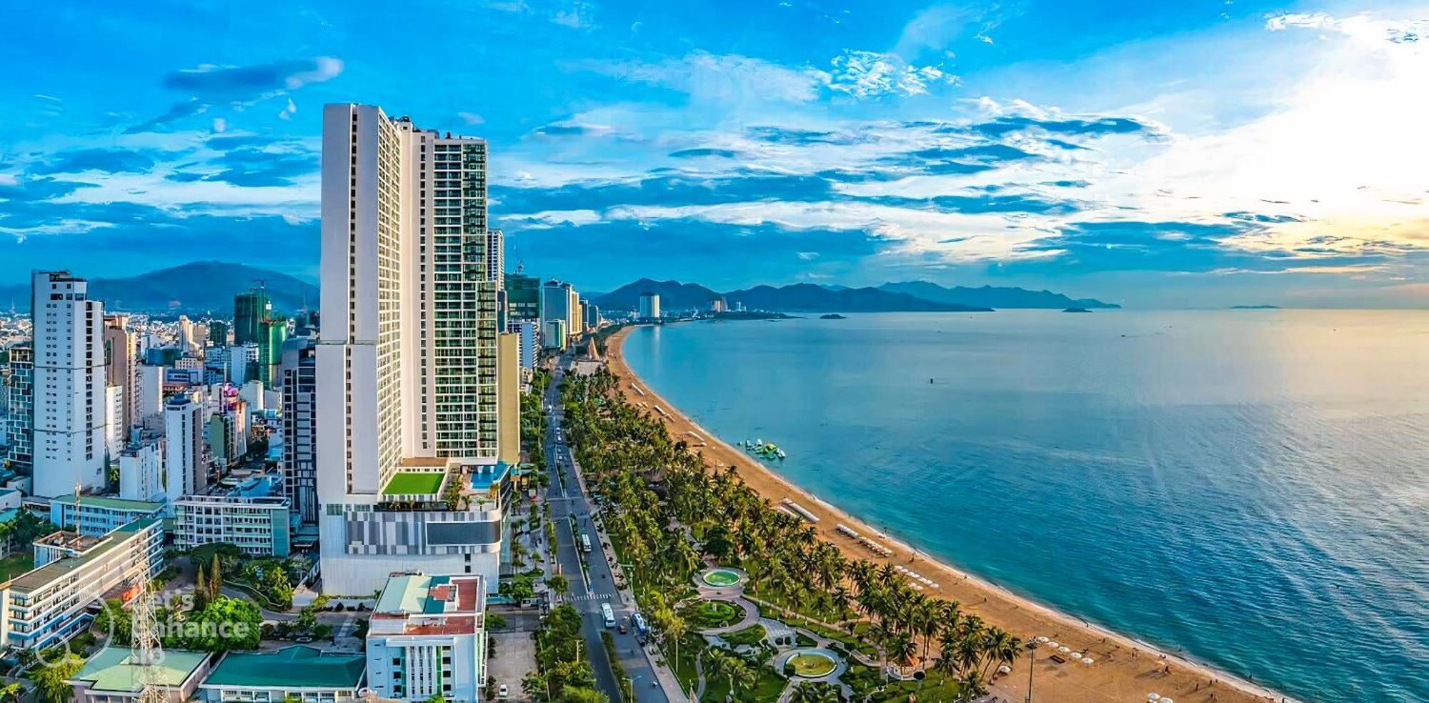 Can Ho Mt Vien Trieu Oceanus Apartment - Thai Ha Nha Trang Exteriör bild